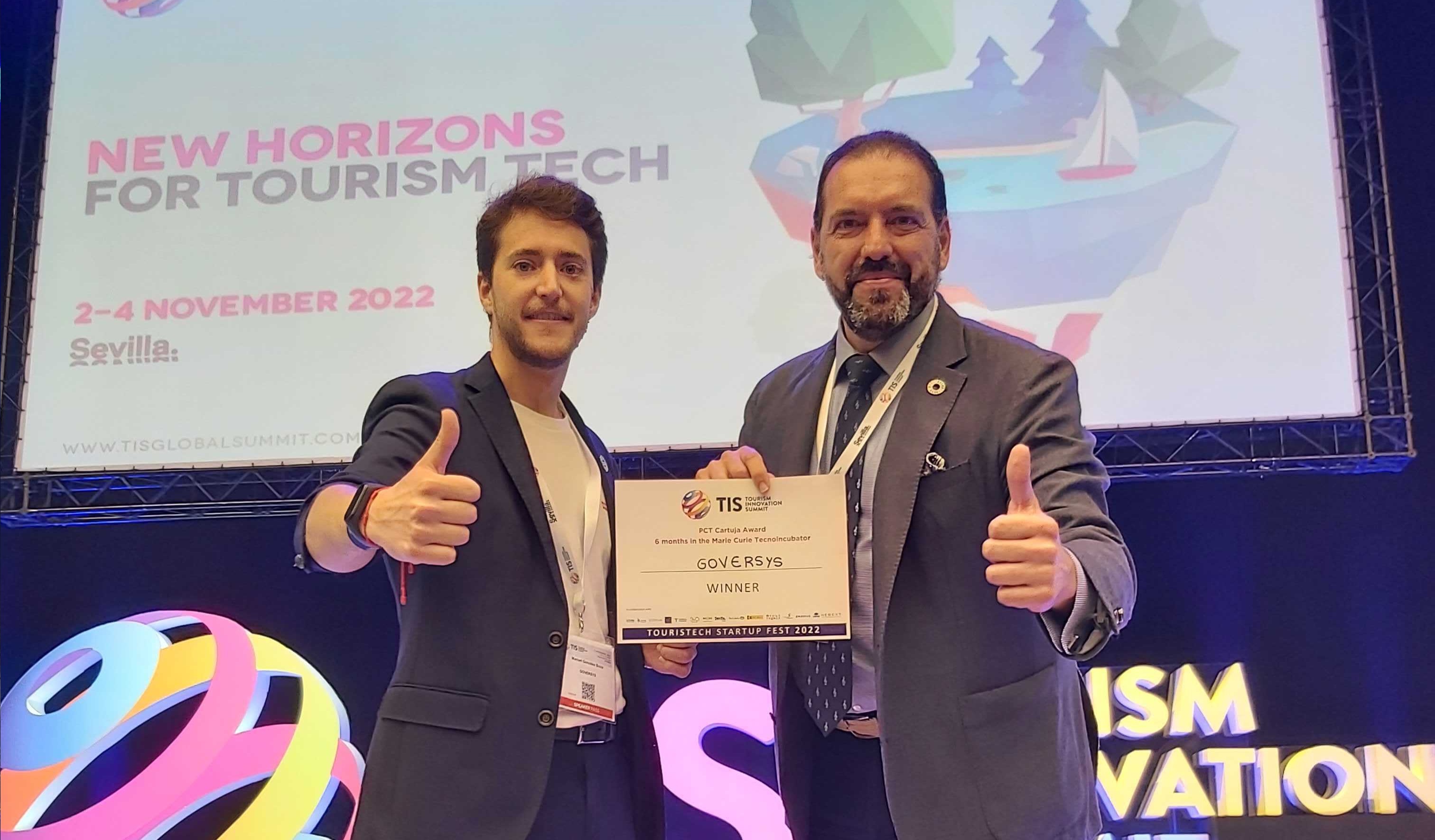 GOVERSYS wins the Touristech Startup Fest at the Tourism Innovation Summit (TIS) '22